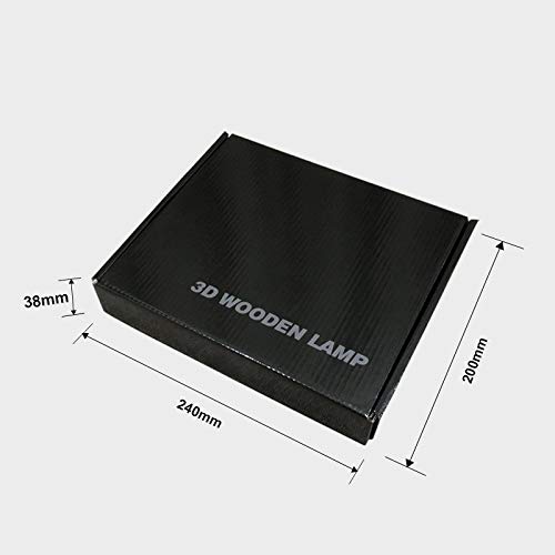 Lámpara de Mesa 3D Madera Saxofón LED para Decoración miniatura 5