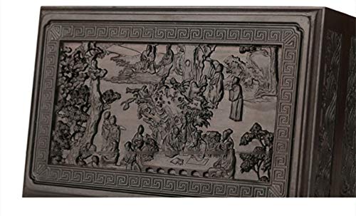 Boîte à bijoux en bois d'ébène et acajou : une idée cadeau raffinée