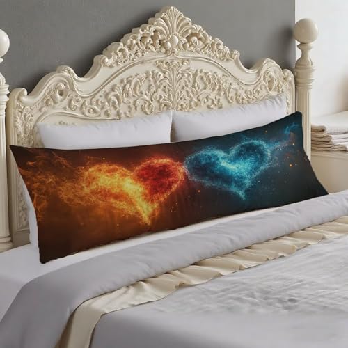 Housse traversin 60x180 fermeture éclair invisible pour lit impeccable