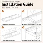 Pots and Pans Organizer Rack,Expandable Pot Lid Holder for Kitchen Cabinet - Image 7
