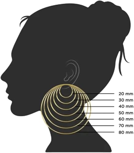 Miniatura 7 de Gemini Joyería para Mujer Pendientes de Aro de Oro Amarillo Relleno de 18k con Diamantes CZ Regalos del Día de San Valentín Gm032Yg 1.5 pulgadas