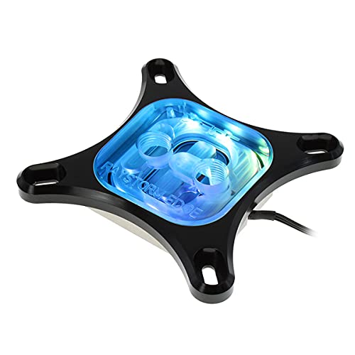 XSPC RayStorm Edge CPU ウォーターブロック インテル 追加可能 RGB ブラック