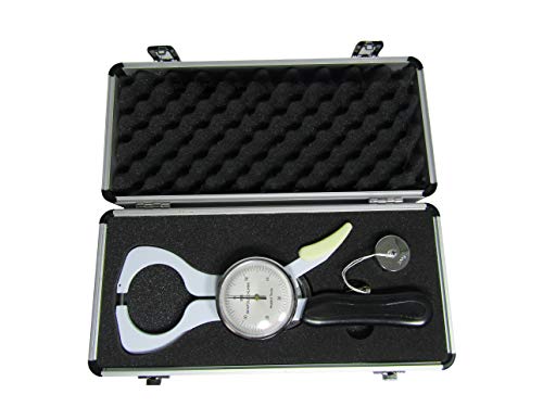 JIAWANSHUN Accuracy Body Fat Tester Calculator Skin fold Caliper Analyzer Body Fat Caliper Measuring Tool