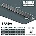 EnchOrch 27-Inch LED UVA UVB Light for Reptiles with Controller, Full Spectrum UVA & UVB Reptile Light with Auto 24-Hour Cycle Timer & 10 Dimmable for Bearded Dragons, Turtles, Frogs, Snakes, Plants