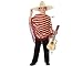 Atosa-60091 Atosa-60091-Disfraz Mejicano-Infantil NIño, Color rojo, 7 a 9 años (60091