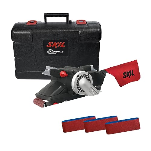 Skil Lixadeira de Cinta 7640 900W 220V com 3 lixas e maleta