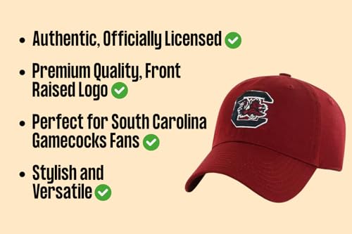 Gorra ajustable clásica de South Carolina Gamecocks miniatura 5