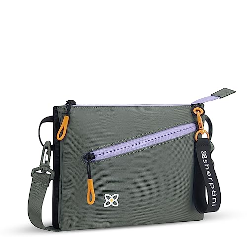 Image of Sherpani Zoom, Small Crossbody Purse, Nylon Crossbody Bag, Lightweight Cross Body Bag, Sleek Dual Pouch, Purses for Women