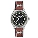 Laco Armbanduhr Fliegeruhr Basis Augsburg, Ø 42mm, hochwertige Automatikuhr, Einzigartige Qualität, 5 ATM Wasserdicht, Zeitloses Design – seit 1925 (Herren, Braun)