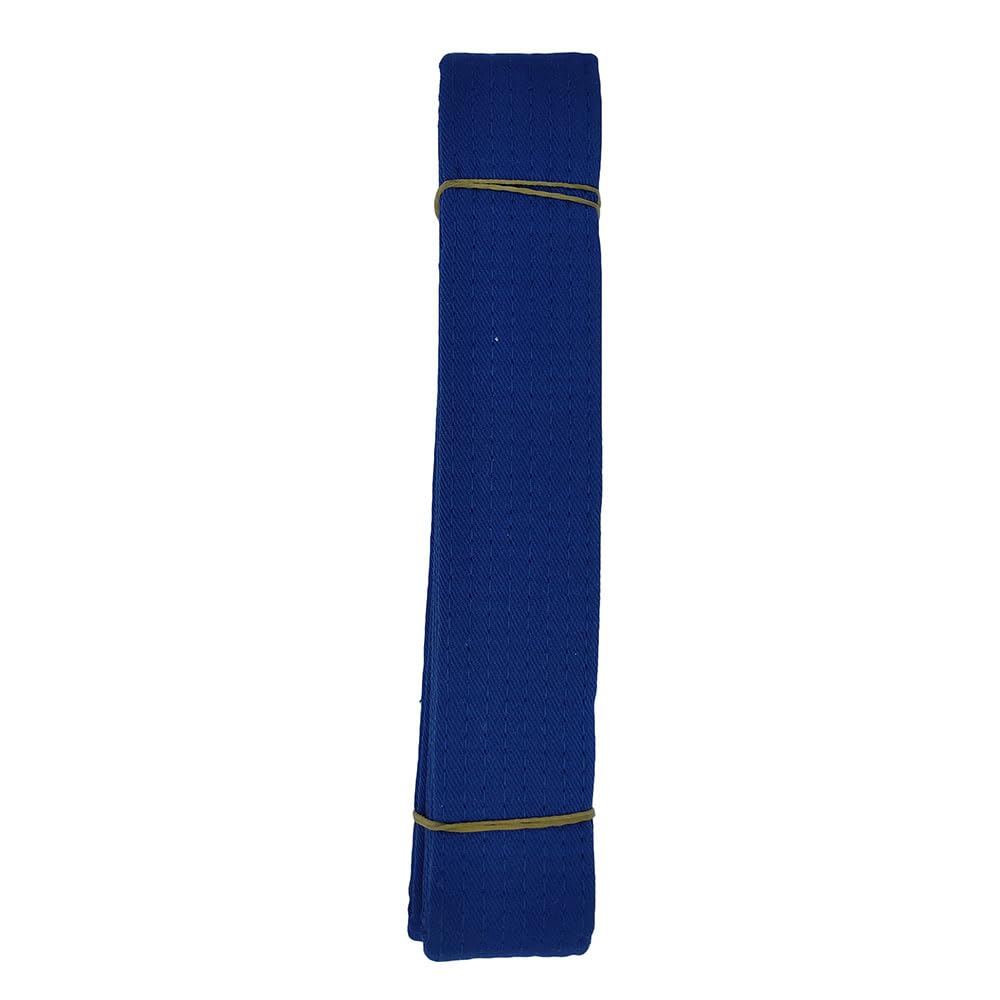 MingQian Ceinture de Taekwondo, Karaté, Judo, Aïkido, Arts Martiaux, Grade de couleur : blanc, jaune, vert, bleu, rouge, noir, tour de taille 4 cm, longueur 200 cm-320 cm