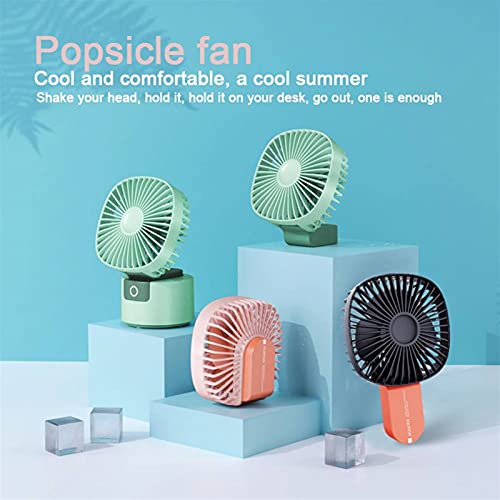 HAOSHAN Mini Fold Draagbare Ventilator Elektrische Hand Held Travel Cooler Koeling Kleine Fans USB Oplaadbare desktop… - Image 3