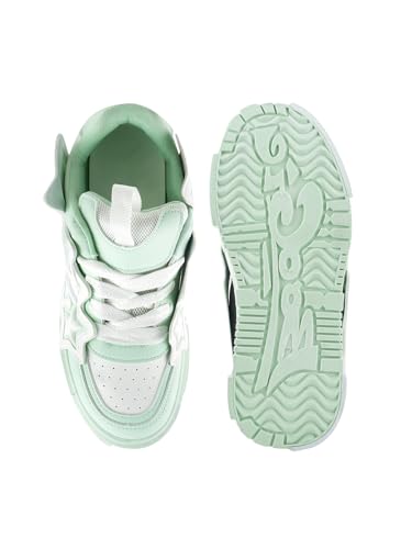 Image of The White Pole Trandy Casual Classy Comfortable Funky Sneakers Shoes for Men's and Boy's
