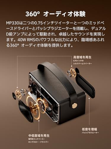 Edifier MP330 Bluetoothスピーカー