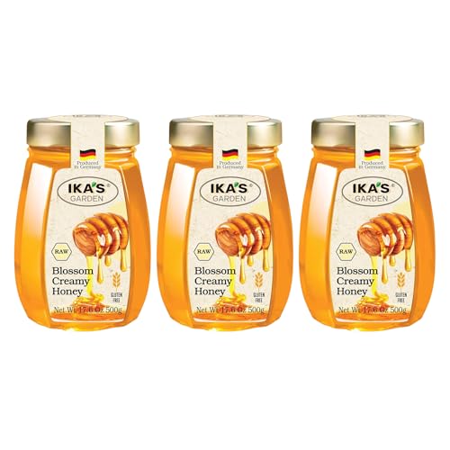Ika's Garden Miel Cremosa Raw Blossom 500g Pack x3 miniatura 1