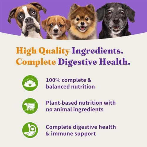 Image of Halo Holistic Dry Dog Food, Vegan Plant-Based Recipe, Superfoods, 21 lb