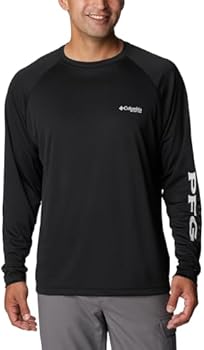 Columbia Men's Terminal Tackle Heather Short Sleeve Shirt, Vivid Blue