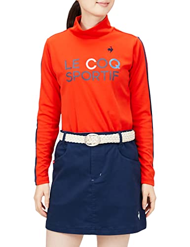 [ルコックスポルティフゴルフ] 【22年秋冬モデル】 ゴルフ 長袖シャツ 裏起毛 保温 ストレッチ ECO 定番 レディース RD00(レッド) 日本サイズL相当