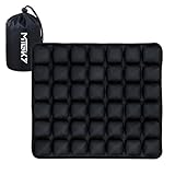 MTGKY Travel Cushion,Inflatable Seat Cushion for Long Sitting,Inflatable Travel Cushion for Airplane,Air Seat Cushion for Wheelchair(Dark)