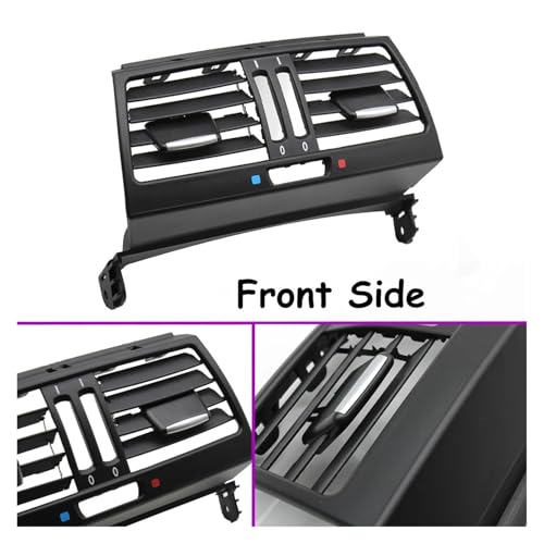 Rejillas de aire acondicionado traseras para BMW X5 X6 E70 E71 E72 de 2007 a 2013 (Modelo C) 4