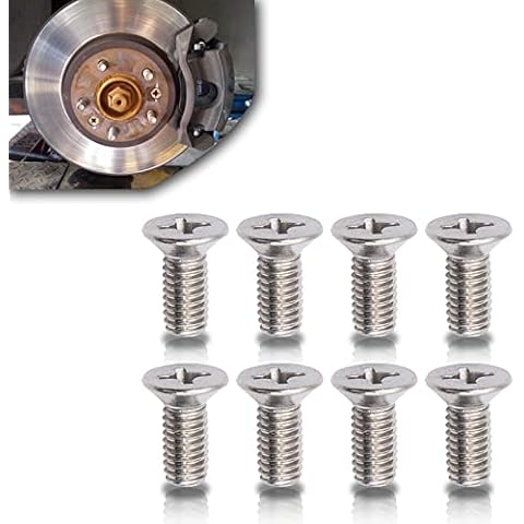 Yonput Stainless Brake Rotor Screws Kit Cover