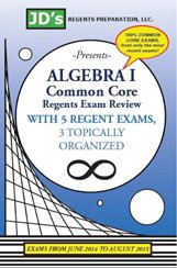 Unknown Binding Algebra 1 Common Core Regents Exam Review Book