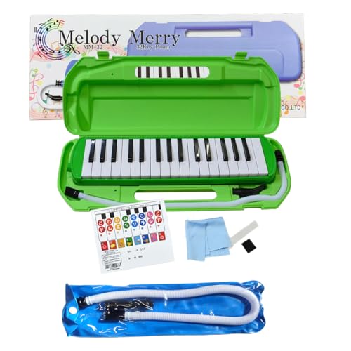 YŉpbP[Wɓ 32Ճn[jJ MelodyMerry MM-32 pP[X NX OV[ [J[ۏ + fB[[ h~wׂV[ + \SZbg (Green/, MM-P1)