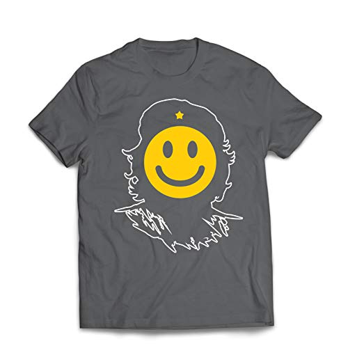 lepni.me T-shirts herr Antikommunismens Politiska Protest Che Guevara Emotion (3XL Grafit Flerfärgad)