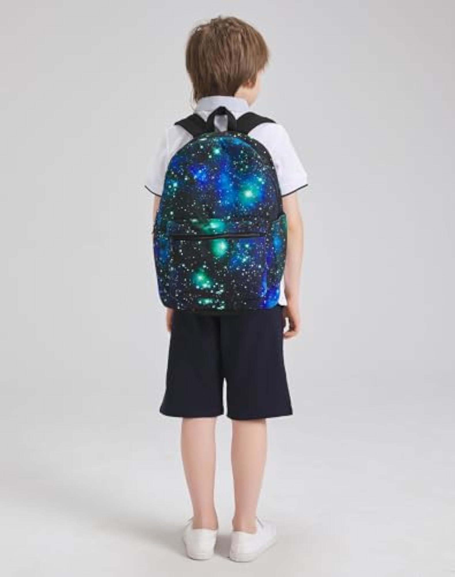Galaxy Pattern Backpack for Elementary Kids