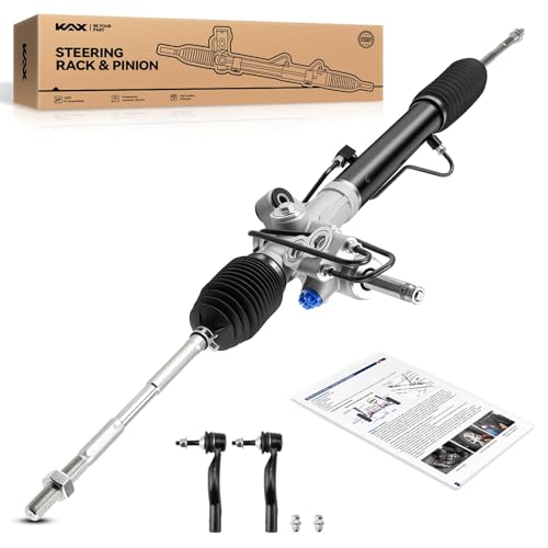KAX Hydraulic Steering Rack & Pinion Kit Compatible with 2003-2008 Grand Marquis, 2003-2007 Crown Victoria, Town Car Limousine, with Outer Tie Rod Ends, Replacement 22-249 by KAX - Used condition - US$211.24
