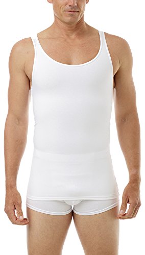 Underworks Cotton Fat and Bulge Concealer Compression Tank Top 3-Pack