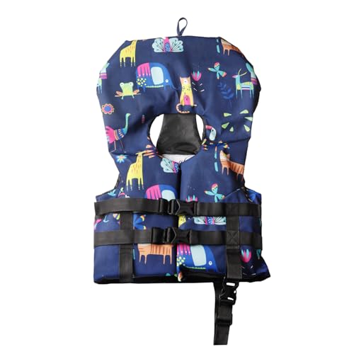 Image of Multi-Color Kids Swimming Jacket, Kids Life Jacket Adjustable Fit (M-Age-2-8years)
