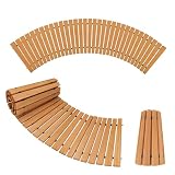 Générique Passerella in legno – Antiscivolo facile da installare, giardino scorrevole resistente alle intemperie, legno durevole ad alta densità | Giardinieri a casa Cortile di nozze Patio Ingresso