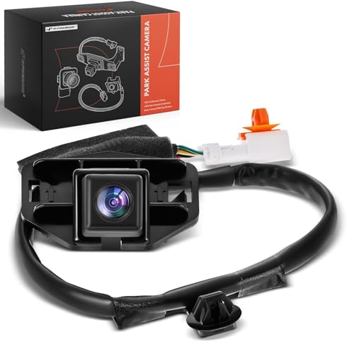 Image of A-Premium Park Assist Camera Rear View Backup Reverse Camera Compatible with Select Honda Models - 2007 2008 2009 2010 2011 CR-V CRV - Replace# 39530SWAE01