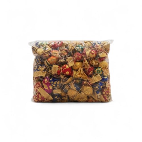 Packed in Small Potli Bags for Weddings, Traditional Indian Ceremony Rice, Pack of 100-image-4