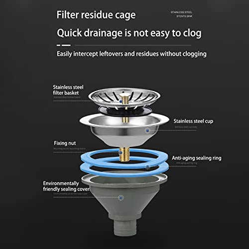 Lavage à la main optimal grâce à l'évier en acier inoxydable autonome - 7