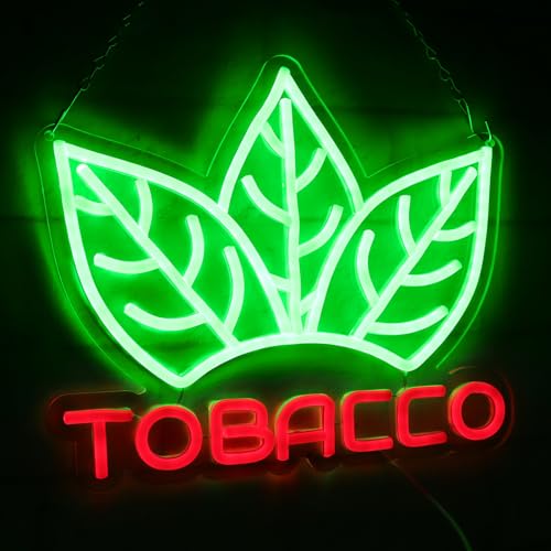 Image of Smoke Shop Neon Sign for Tobacco Store Advertisement,Man Cave Light,Home Bar or Garage Decor,Vibes Light for Pub,Smoking Lounge,5V USB Powered.