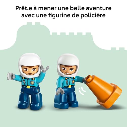 LEGO® DUPLO® Town 10471 La moto de police - vue 9