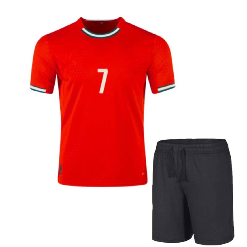 Image of Portugal Jersey 2023 Ronaldo 7 for Boys and Men