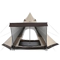 Amazon.co.jp: Naturehike公式ショップ ワンポールテント 2.1m 焚き火