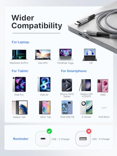 Yosou 6.5A ultra duarability Dash charing cable compatatible for One plus 9R (Red) (Black)