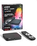 STRONG SRT420 Streaming Box Android TV 4K avec Port Ethernet, DVB-T2, 2GB RAM + 16GB Stock...