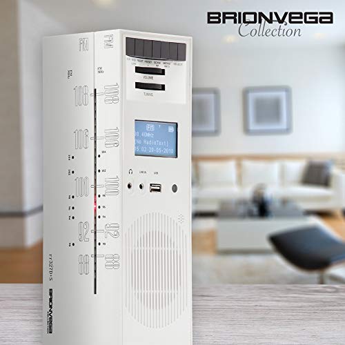 Brionvega - Radio Grattacielo rr327d+s Bianco Neve...