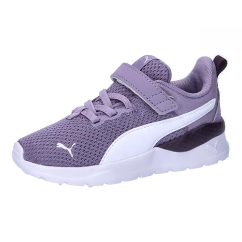 PUMA Jungen Unisex Kinder Anzarun Lite AC Inf Sneaker, Pale Plum White-Midnight Plum, 20 EU