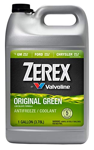 Zerex Original Green Low Silicate Concentrate Antifreeze/Coolant 1 GA, 128 Fl Oz (Pack of 1) #1