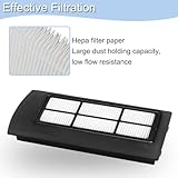 EATBALE X9 Pro Replacement Parts for Eufy Clean X9 Pro Robot Vacuum Cleaner with 1 Main Brush, 2 Hepa Filters, 4 Side Brushes, 4 Mop Cloths Attachment Roller Brush Edge Brush Wipe Accessories Kit - Image 5