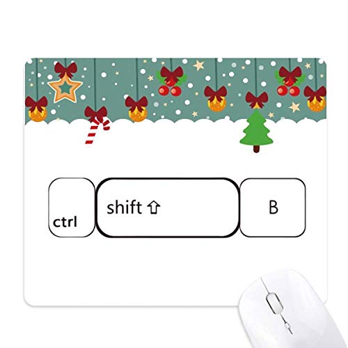 Mouse pad juego y oficina Ctrl Shift B, alfombrilla de goma