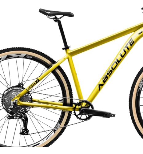 Bicicleta Aro 29 Absolute Nero 5 12v Suspensão Trava Guidão Freios Hidráulicos 1x12v Pedivela Hollow