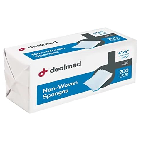 Dealmed 4" x 4" Non-Woven Gauze Sponges Cover