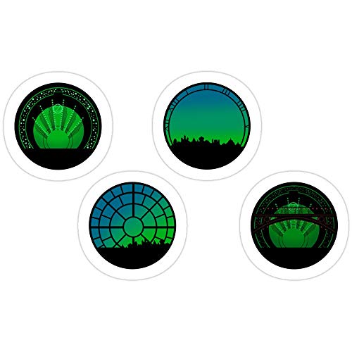 B. Strange Mall Wicked | Set Circles Stickers (3 Pcs/Pack)