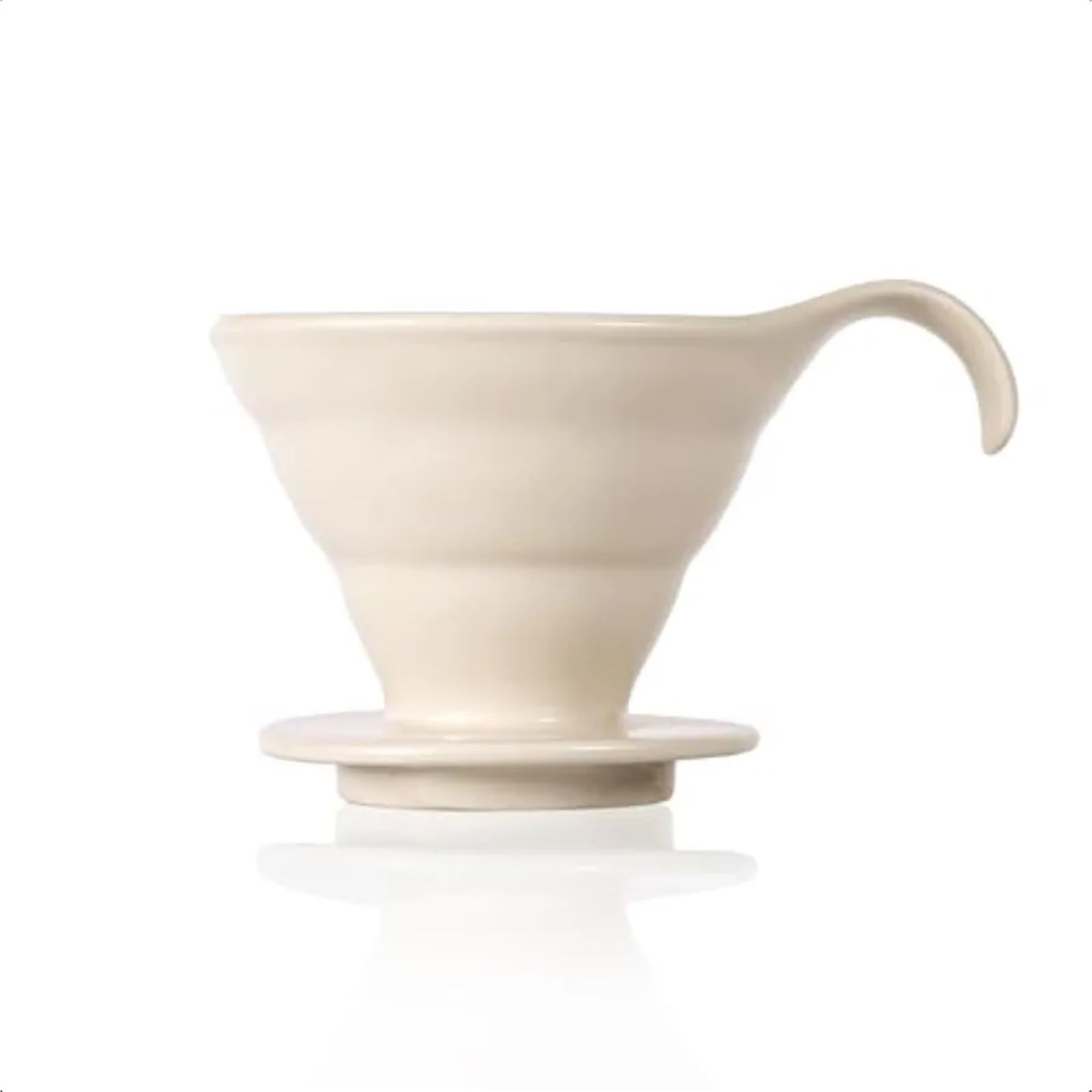 1 stücke Übergießen Kaffee Maker V60 Keramik Tropf Porzellan Wiederverwendbare Tragbare Filter Origami Zubehör